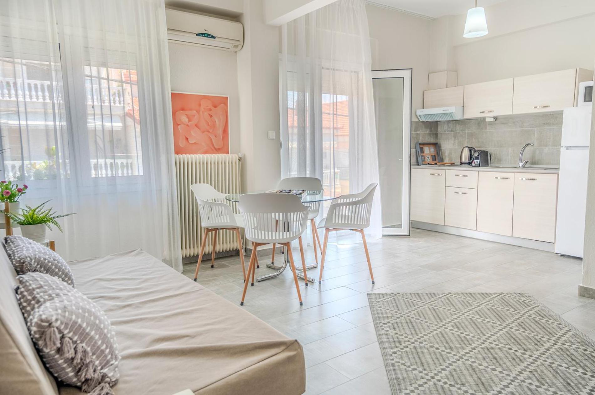 Evangelia Rooms&Apartments - A Asprovalta Buitenkant foto