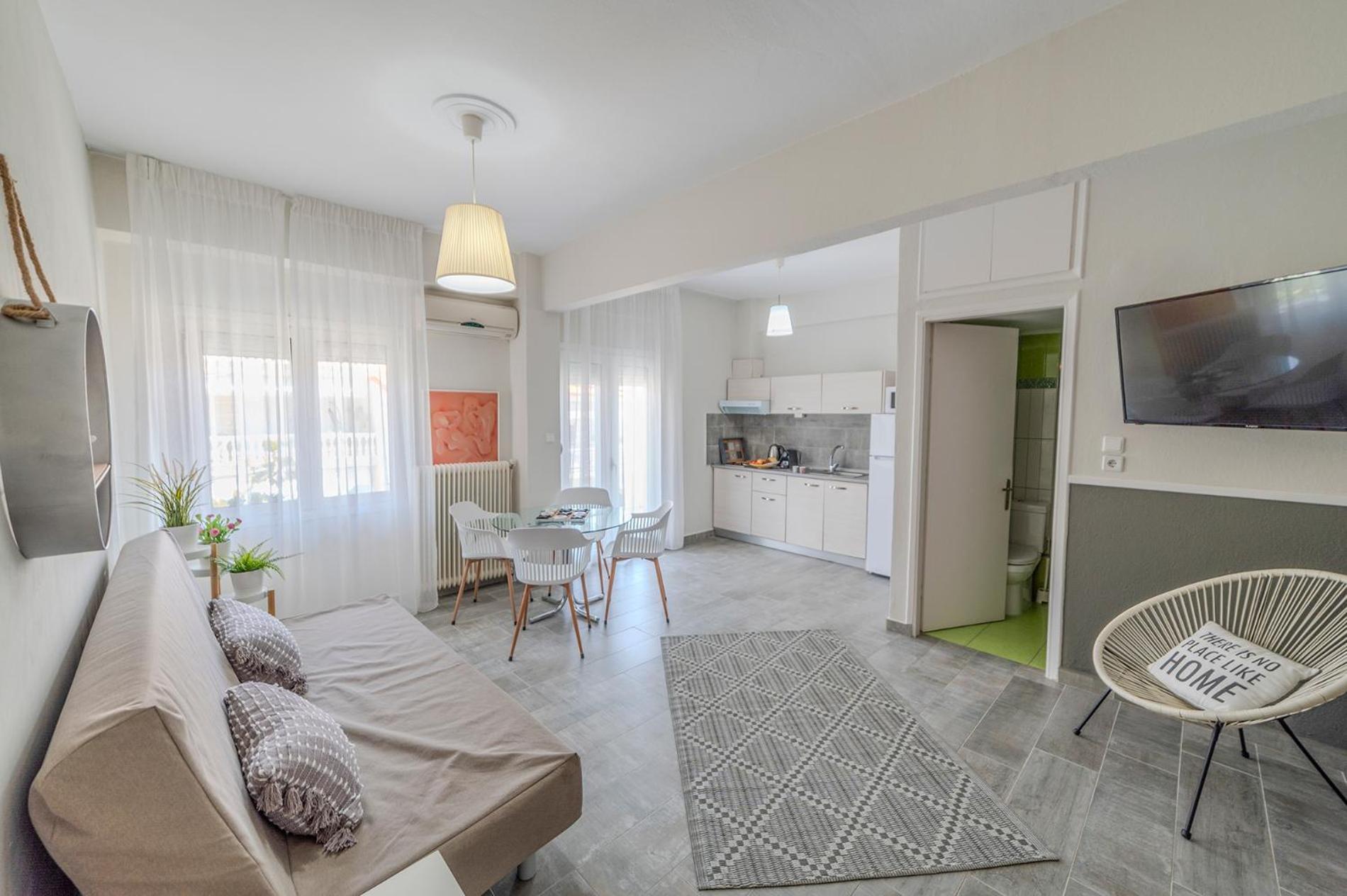 Evangelia Rooms&Apartments - A Asprovalta Buitenkant foto